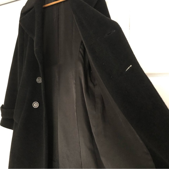 BCIM wool mohair winter trench coat - Picture 10 of 12